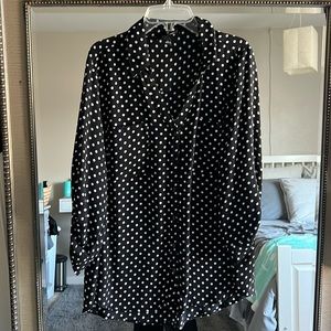 Polk Dot blouse XL